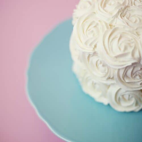 Rosette Buttercream Cake