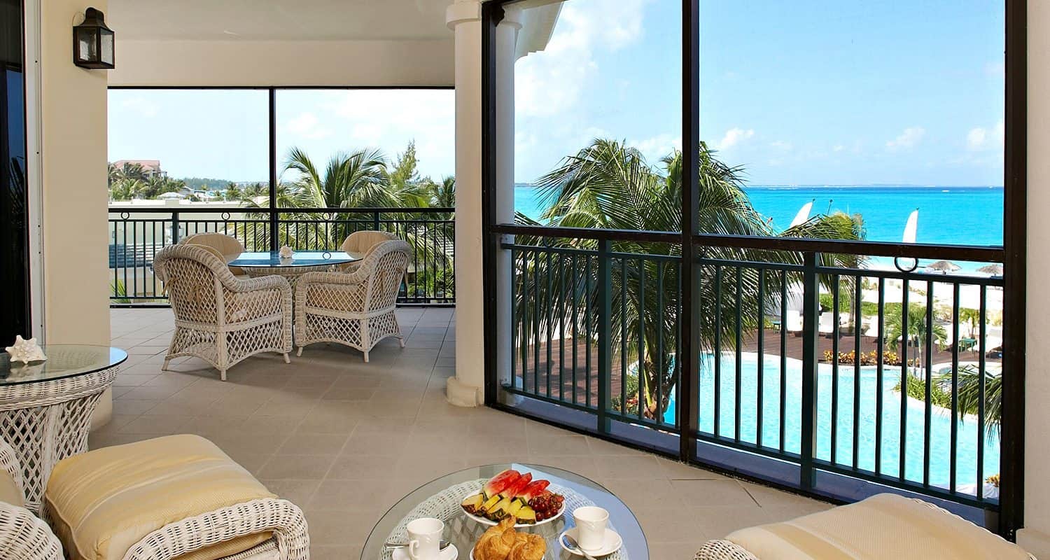 The Sands at Grace Bay Balcony view room 