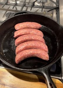 Browning Italian Sausage