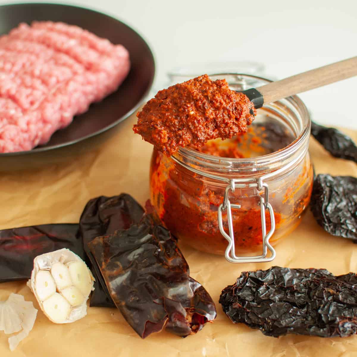 Fresh Chorizo Recipe, using Red Adobo Sauce (Video) - Chiles and Smoke