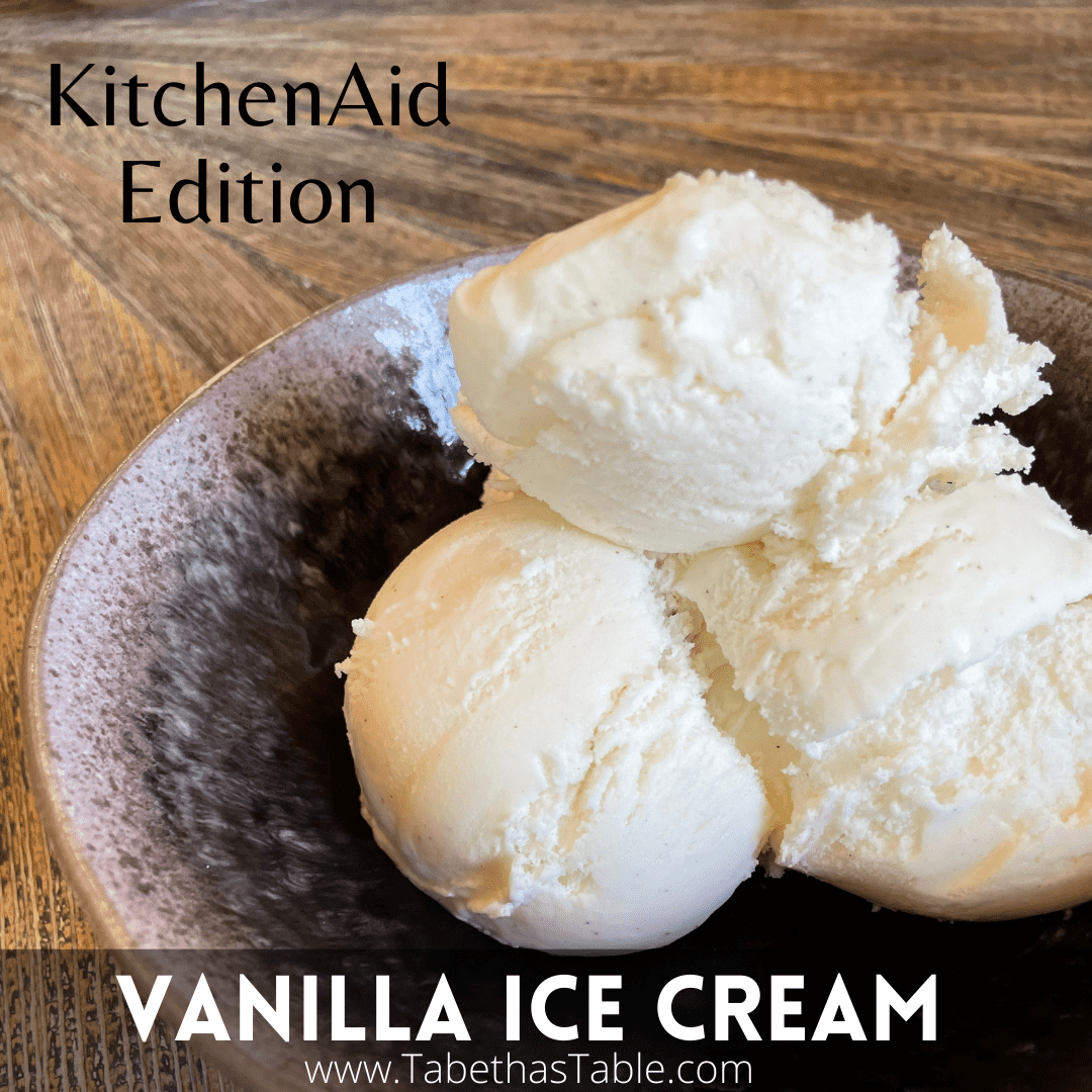 Making Vanilla Ice Cream in Your KitchenAid