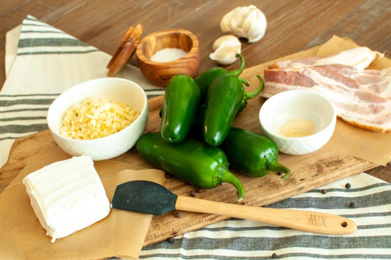 Ingredients for Jalapeno Poppers