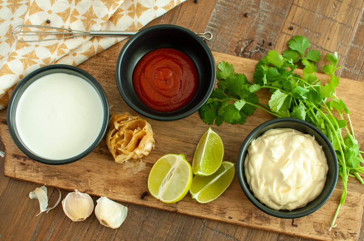 Sriracha Aioli Ingredients