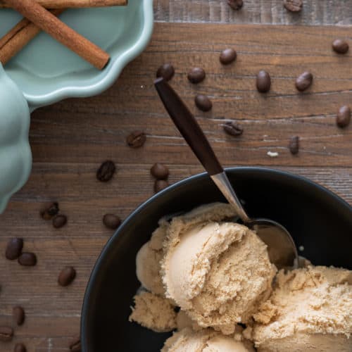 Pumpkin Spice Coffee Ice Cream