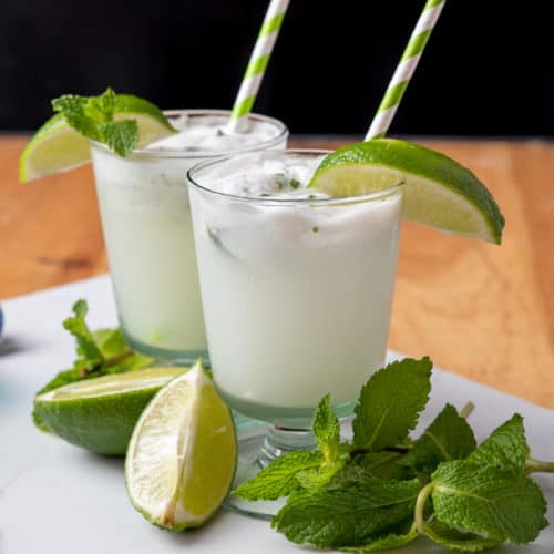 Two Coconut Mojitos