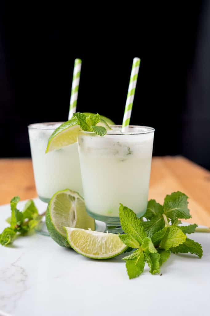 5 Minute Coconut Mojito