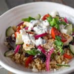 Tethabetha Rice Mediterranean Rice Bowl - Tabetha's Table