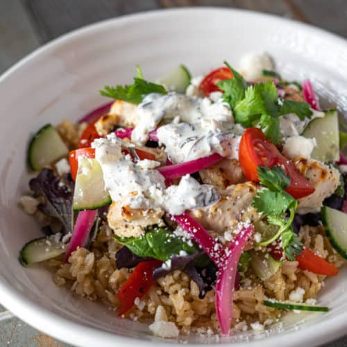 Mediterranean Rice Bowl