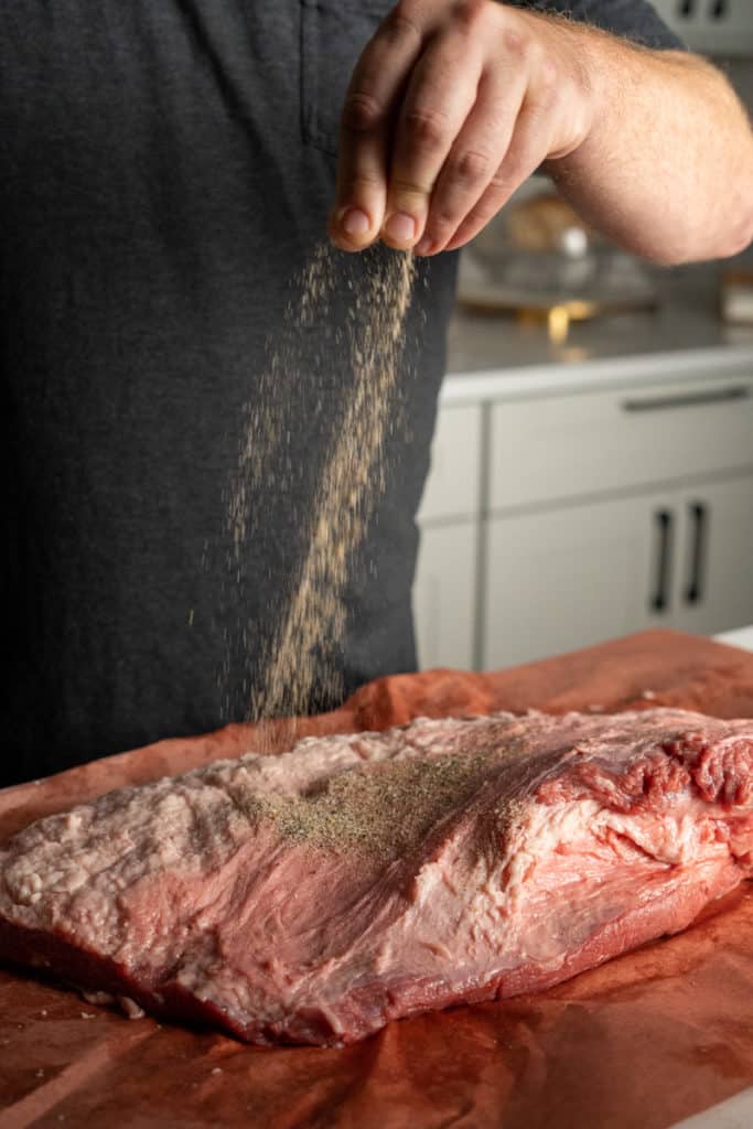 Seasoning Brisket for Smoking