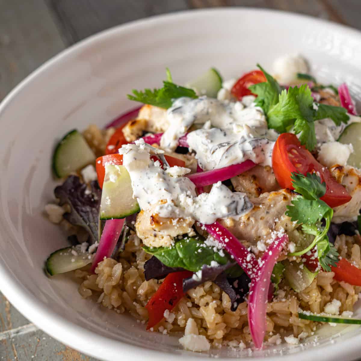 Mediterranean Rice Bowl   Meditteraniean Rice Bow L 