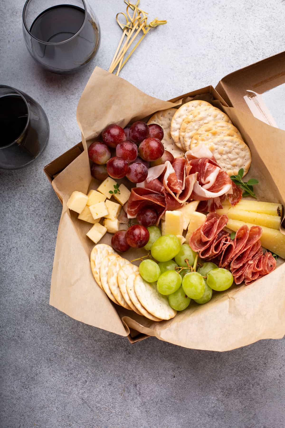 On-The-Go Mini Charcuterie Box