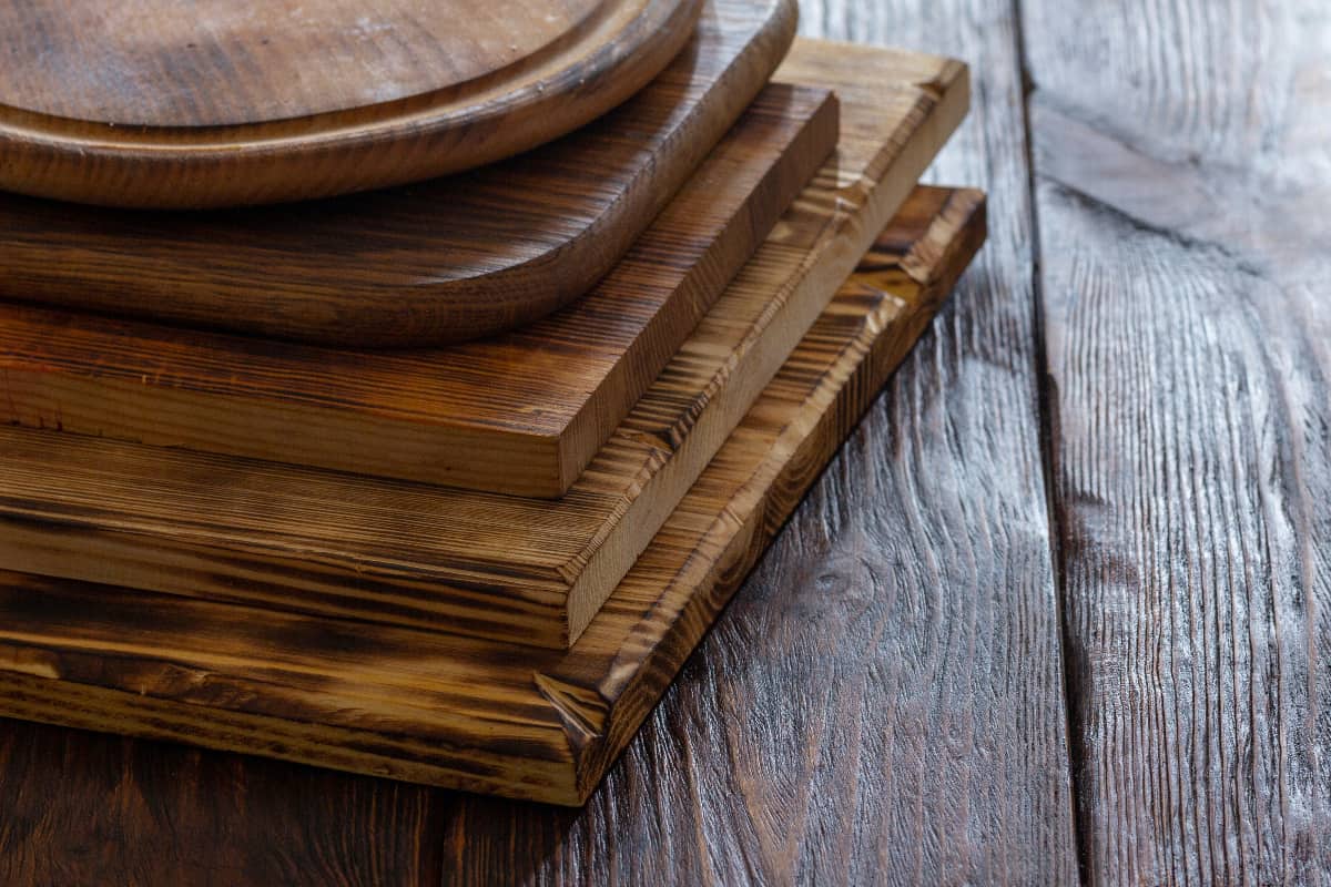 stack of Difference Size Cutting Board in the same color